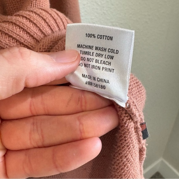 Honor the Gift Mens Large HTG Pack Sweater Graphic Knit Jacquard Artwork Peach - Picture 5 of 8